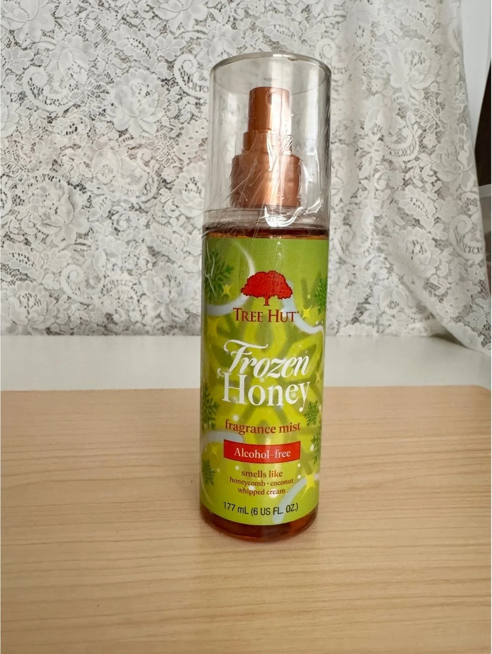 Tree Hut Frozen Honey Body Mist 6 oz Honeycomb Coconut Whipped Cream